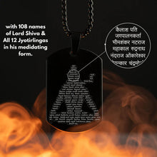 Mahadev stainless steel chain pendant spiritual gift for him