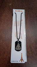 108 name mahadev locket black chain devotional necklace India